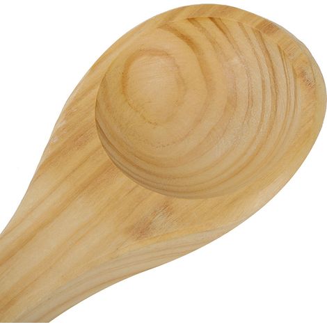 Cuillère en Bois Simple pour Sauna - Idéale pour une Utilisation Traditionnelle (1/5)