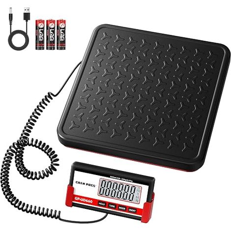 Digital Medical Floor Scale for Body Weight, 300kg Limit, Weight Scale with Stainless Steel Platform (1/5)