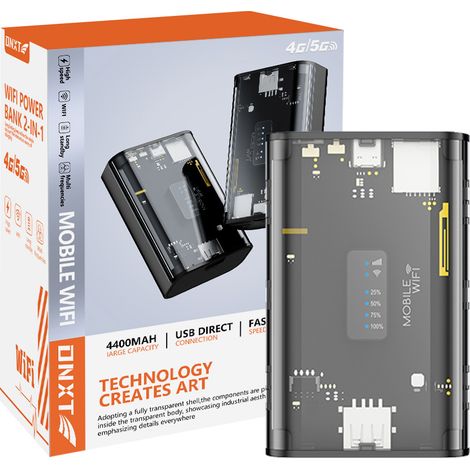 M25 Portable MIFI Portable LTE Routeur Portable WiFi-DNXT M25-E Eurasian Edition-Number de slots-1 (1/5)