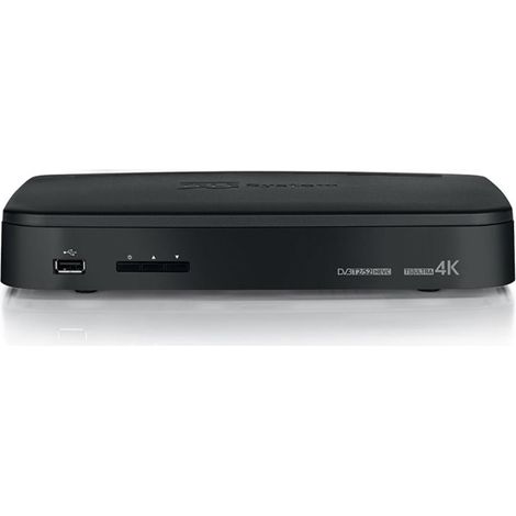 TELE System TS ULTRA 4K Cavo, Ethernet (RJ-45), Satellite Full HD Nero