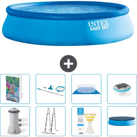 Easy Set Pool Rund - 457x107 cm - 9-teilig  S595
