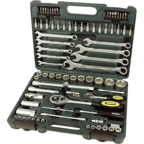 Set di attrezzi Brüder Mannesmann m29112 82 pezzi valigetta