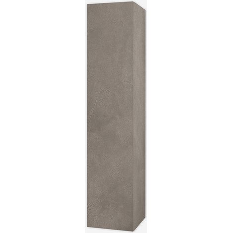 Colonna bagno sospesa con anta reversibile Orizon - Rovere