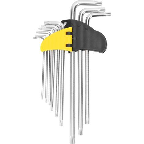 9-teiliges Sechskantschlüssel-Set, sternförmiger Sechskant-Steckschlüsselsatz, verlängerter Schraubenschlüssel – Reparaturzubehör (1/5)