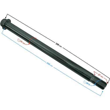 Hinterachse Hyper 125 (1/2)