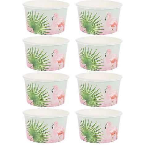 8 pots en papier pour crème glacée (1/3)