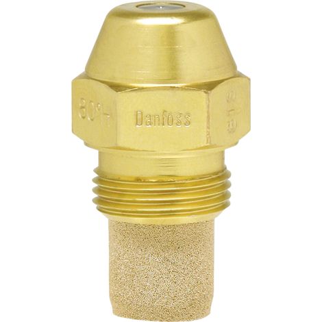 Danfoss Öldüse LE-S Vollkegel 0,50 gal/h, 80 Grad, mit Abschlußventil