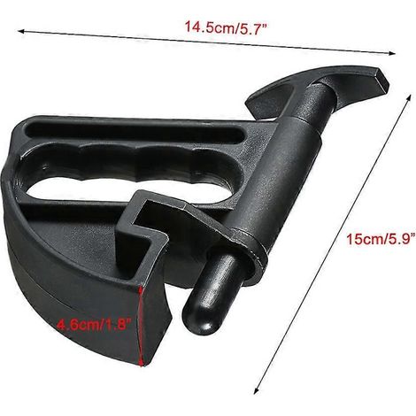 Démonte-pneu universel pour voiture et camion, outil de démontage de pneu avec pince à talon et centre de jante. (1/4)