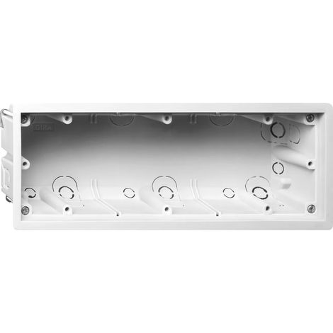 Gira Caja para aparatos 3f plano Gira E2 [289800], 2898 00