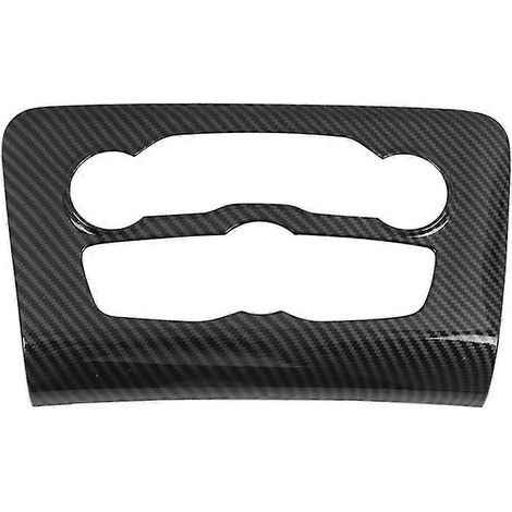 Garniture de panneau de réglage de climatisation intérieure en fibre de carbone pour Dodge Charger 2015-2020 (1/5)
