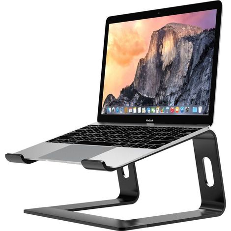 Ergonomischer Laptopständer aus Aluminium, kompatibel mit MacBook Air Pro und Samsung-Laptops von 10 bis 15,6 Zoll. (1/5)