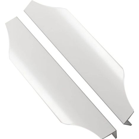 Poignées de bord, tiroir, invisibles, dissimulées blanches (1/5)