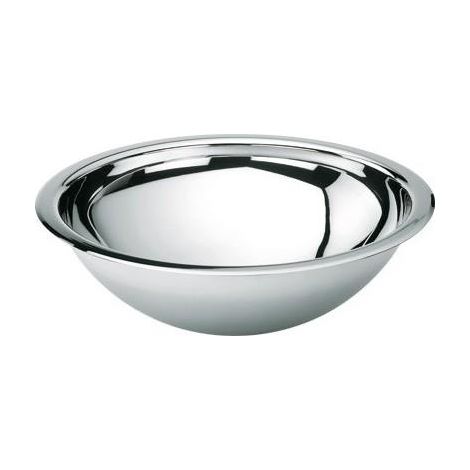 Cristina Ondyna – Vasque à encastrer inox AISI 304 Ø33cm – Hauteur 13cm – Épaisseur 1mm – Gabarit découpe 30cm – MS44 (1/2)