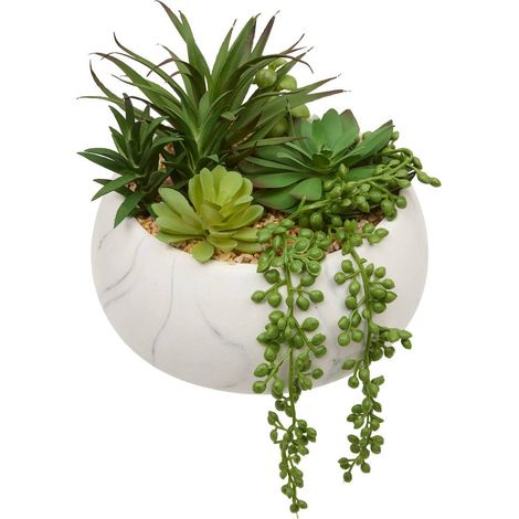 Planta artificial en maceta Jesy 21x18cm - Atmosphera créateur d'intérieur (1/2)