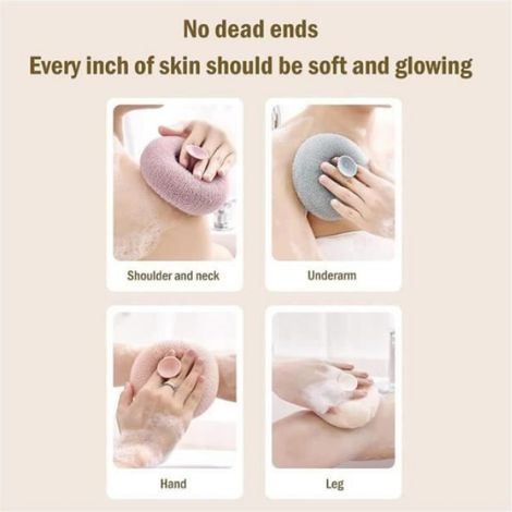 Éponge de Bain - Non spécifié - Boule de Douche Tournesol - Ventouse - Douceur - Confortable (1/4)