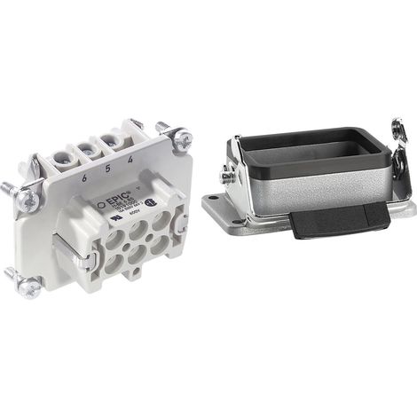 LAPP Steckverbinder-Set EPIC®KIT H-BE 6 75009637 6 + PE Schrauben 1 Set