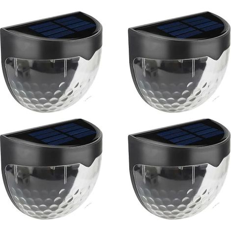 Lampe solaire LED extérieure, applique murale, éclairage de jardin, lampe solaire étanche-AquaForge