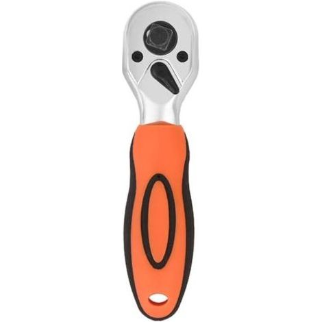 72 Tooth Ratchet Wrench Quick Socket 1/4" 3/8" 1/2" Ratchet Wrench Shank Screwdriver Bit Repair Tool (1/5)