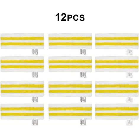 Geeignet für Kärcher Dampfreiniger SC2, SC3, SC4 und SC5: Geschirrtuch-Reinigungsset (12-teilig).