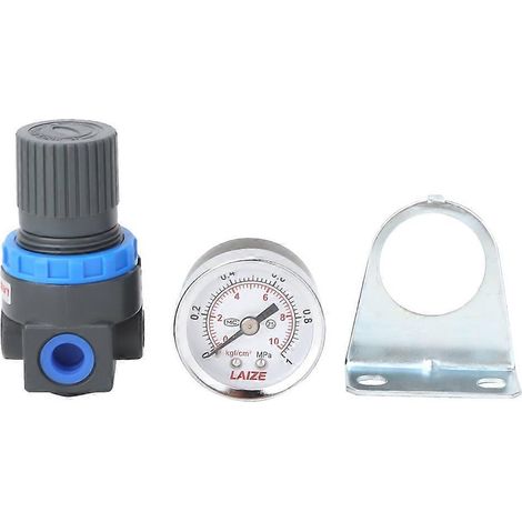 AR2000 Manometer, pneumatischer Luftregler aus Aluminiumlegierung, Kompressor, G1/4