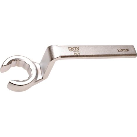 BGS llave anular especial para sondas lambda abierta SW 22 mm - 8605 (1/4)