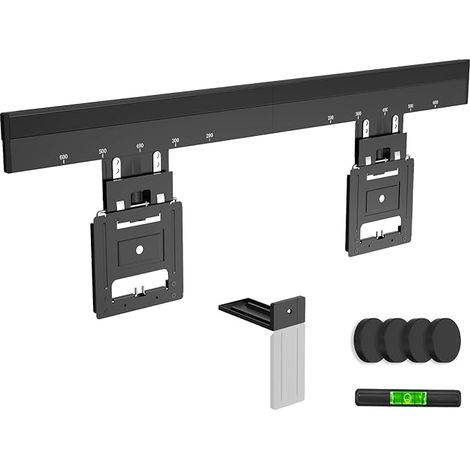 Wall Mount for 37 to 80 inch TV, Max. 75 kg, VESA 600 x 400, Universal Compatibility, Distance to Wall Only 1 cm (1/5)