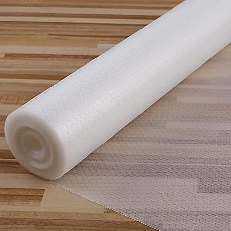 Kitchen Drawer Protector, Non-slip EVA Drawer Mat, Plastic Fridge Mat, Waterproof Sink Mat, Table Protector Mat for Cupboards, Shelves, Shoe Rack (30x150cm, Transparent) (1/5)
