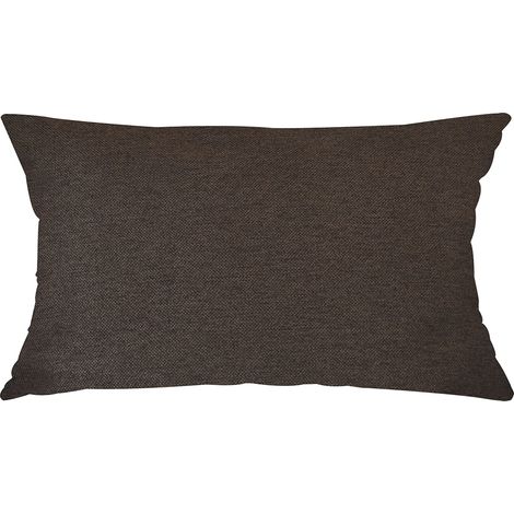 Set de 6 coussins décoratifs déperlants pour canapé et lit Nettuno - Marron