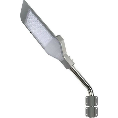 TrAdE Shop Traesio - Lampione Stradale Led 50 W Lampada Luce Fredda 6500k Ip65 Faro Giardino F50w-gf8 - (1/3)