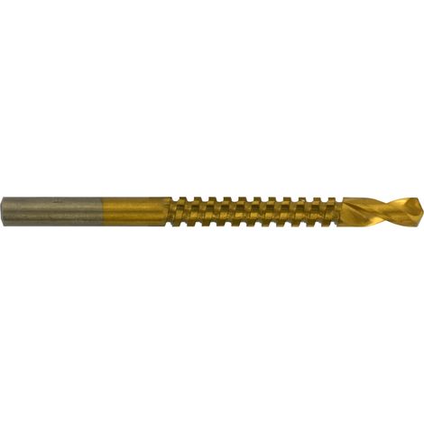 Tivoly • Foret découpeur Ø 6mm HSS • permet de percer puis découper les matériaux tendres