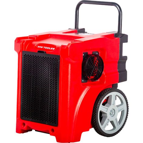 Mw Tools – Déshumidificateur pro mobile industriel 50 L/jour – Châssis en polyéthylène résistant – Pompe d'évacuation intégrée jusqu'à 5m – BDP50 (1/5)