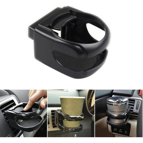 2 pièces porte-gobelet de voiture, porte-gobelet universel de voiture, porte-gobelet réglable de voiture A/C ventilé, support de bouteille eau, porte-gobelet (1/5)