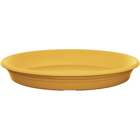 Florus Soucoupe Universelle Rond 35 - Jaune - L 35 x B 35.01 x H 0 cm - extérieur - 100% recyclé