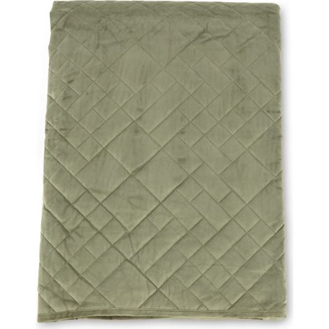 Couvre-lit Jilly 80x260 cm Polyester Vert Venture Home (1/5)