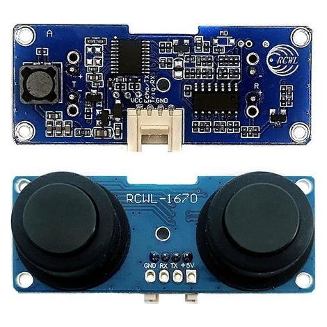 2 modules de télémétrie ultrasonique étanches RCWL-1670, portée de 2 à 400 cm, pour une utilisation sous l'eau. (1/5)