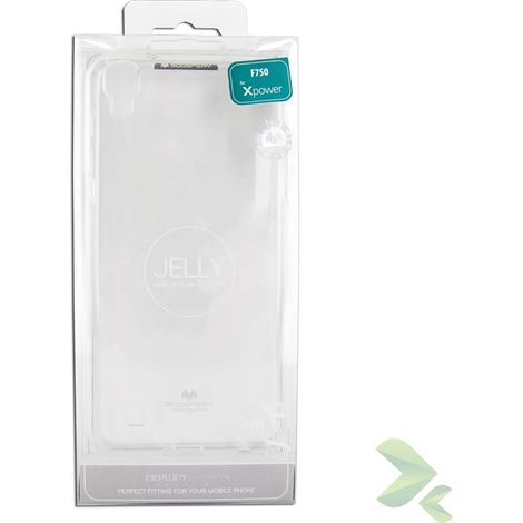 Funda transparente Mercury para LG X Power (transparente)