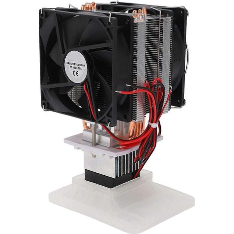 DC12V Elektronische Kühlerbaugruppe Halbleiter-Kühlsystem ABS-Aluminiumlegierungsrohrkühler