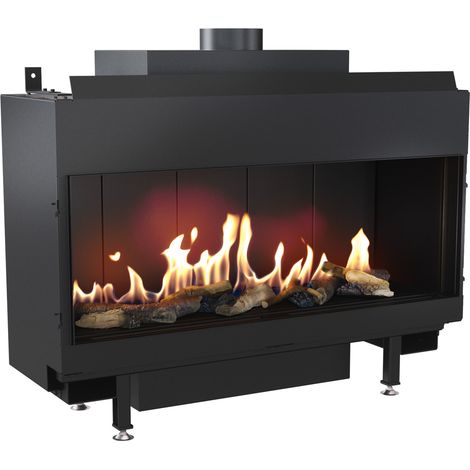 Gaskamin KRATKI LEO 100 Vorderseite Propan Butan ∅ 100/150 9,5 kW (1/5)