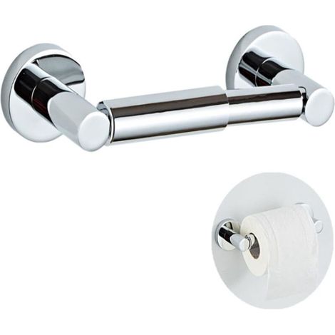 Verstellbarer, wandmontierter Toilettenpapierhalter aus Edelstahl SUS304, für Bad und Waschküche, von 13,5 bis 19 cm (1/5)