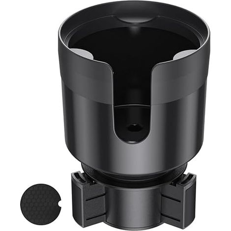BRAVIX Porte-Gobelets De Voiture, Porte-Gobelets pour Voiture Expander, Adaptateur Expander pour Porte-Gobelets De Voiture avec Base Réglable, pour La Plupart des Bouteilles d'eau, des Boissons (1/5)
