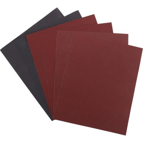 Papier de Verre pour Queues de Billard 6pcs, Outil de Ponçage en Papier 360-600-2000 Grains, Accessoire pour Polissage et Entretien des Queues de Billard (1/5)