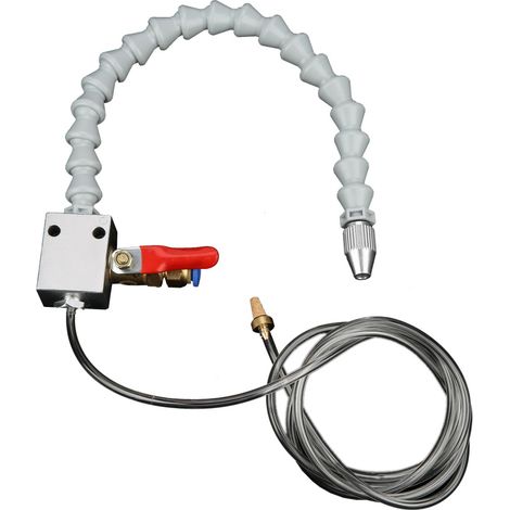 Buse de pulvérisation de liquide de refroidissement par brumisation pour machine à graver blanche (1/5)