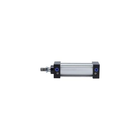Vérin pneumatique à double effet, tige simple, en alliage d'aluminium avec aimant SC50‑100‑S (1/5)