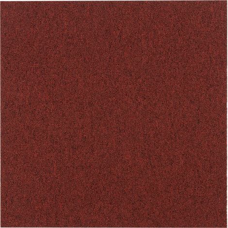 Teppichfliese Edinburgh Rot EDG135F08 50 x 50 cm