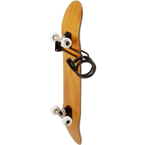 Range Skateboard Individuel Mural avec Antivol (1/4)