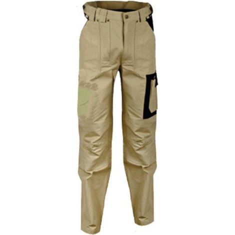 FPLUS ropa pantalon algodon dublin beige t52-v052 , ropa pantalon algodon dublin beige t52-v052