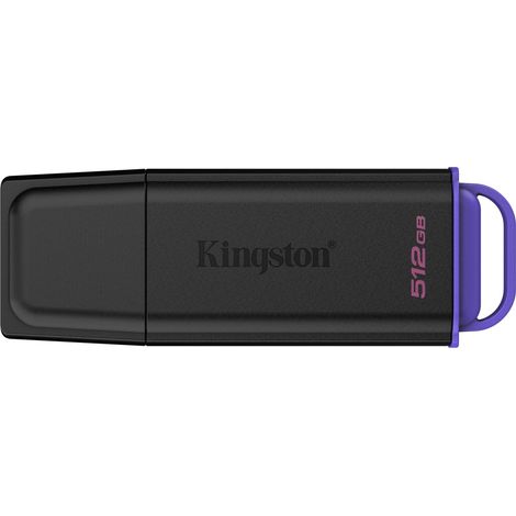 Kingston Technology DataTraveler 512GB USB portatile 3.2 Gen 1 Exodia Nero + Viola