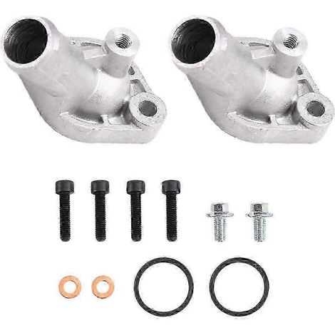 jeux de couvercles de sortie de thermostat en aluminium pour moteur bicylindre en V Can-Am 800 1000 Outlander Renegade 420222690 42022 Edition 0724 (1/5)