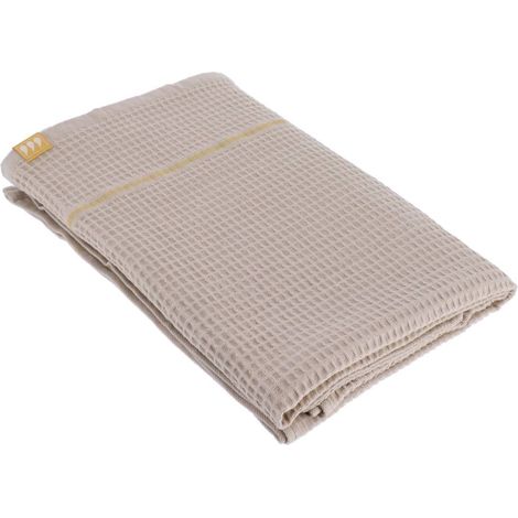 Telo da bagno 90x150 cm 100% cotone a nido d'ape - tortora - Tendance