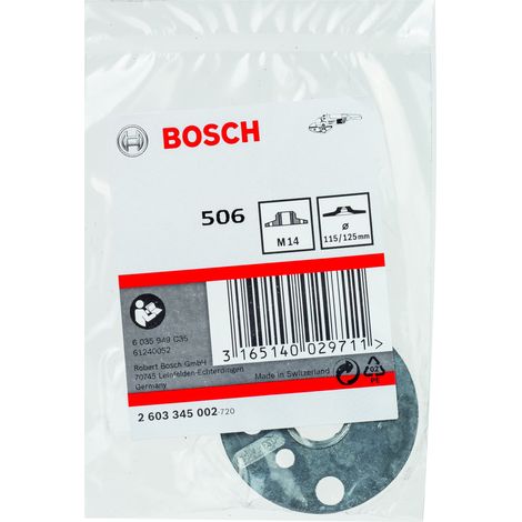 Tuerca redonda para amoladora: 115/125mm  BOSCH 2603345002 (1/2)